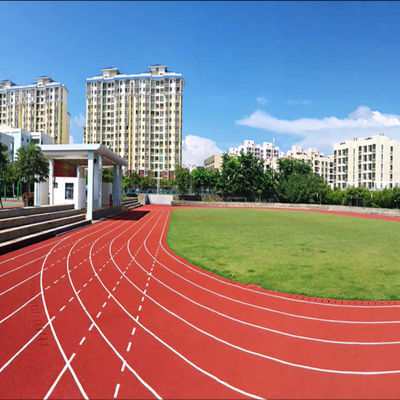 स्कूल स्टेडियम खेल फर्श के लिए आईएएएफ प्रमाणित 13 मिमी रनिंग ट्रैक