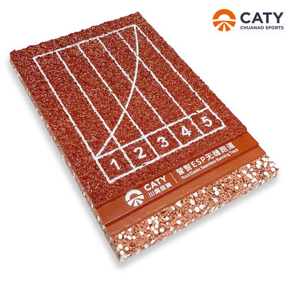 नया डिज़ाइन निर्बाध रनिंग ट्रैक - खेल स्टेडियम के लिए टिकाऊ और कम रखरखाव