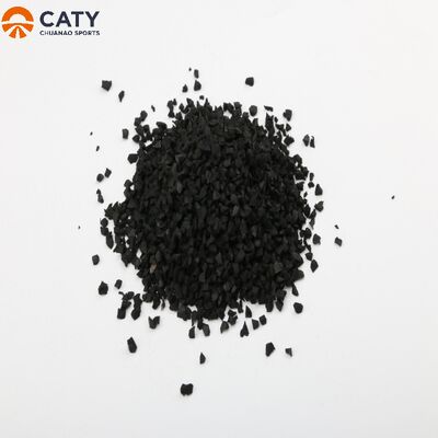 खेल के मैदानों और परिदृश्यों पर कृत्रिम घास के लिए बेहतर लोच और जल निकासी के साथ उच्च प्रदर्शन वाले एसबीआर भरने वाले ग्रेन्यूल