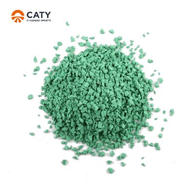 आघात प्रतिरोधी यूवी प्रतिरोधी पर्यावरण के अनुकूल ईपीडीएम ग्रेन्युल कृत्रिम घास भरने के लिए