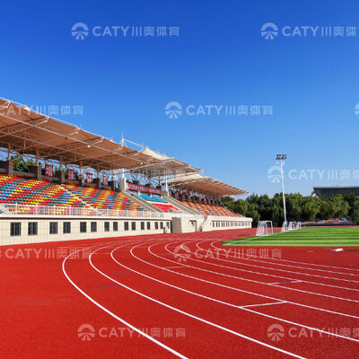 वेट पोर रबर क्रम्ब प्ले एरिया रबर रनिंग ट्रैक स्पोर्ट्स ट्रैक इंस्टॉलेशन